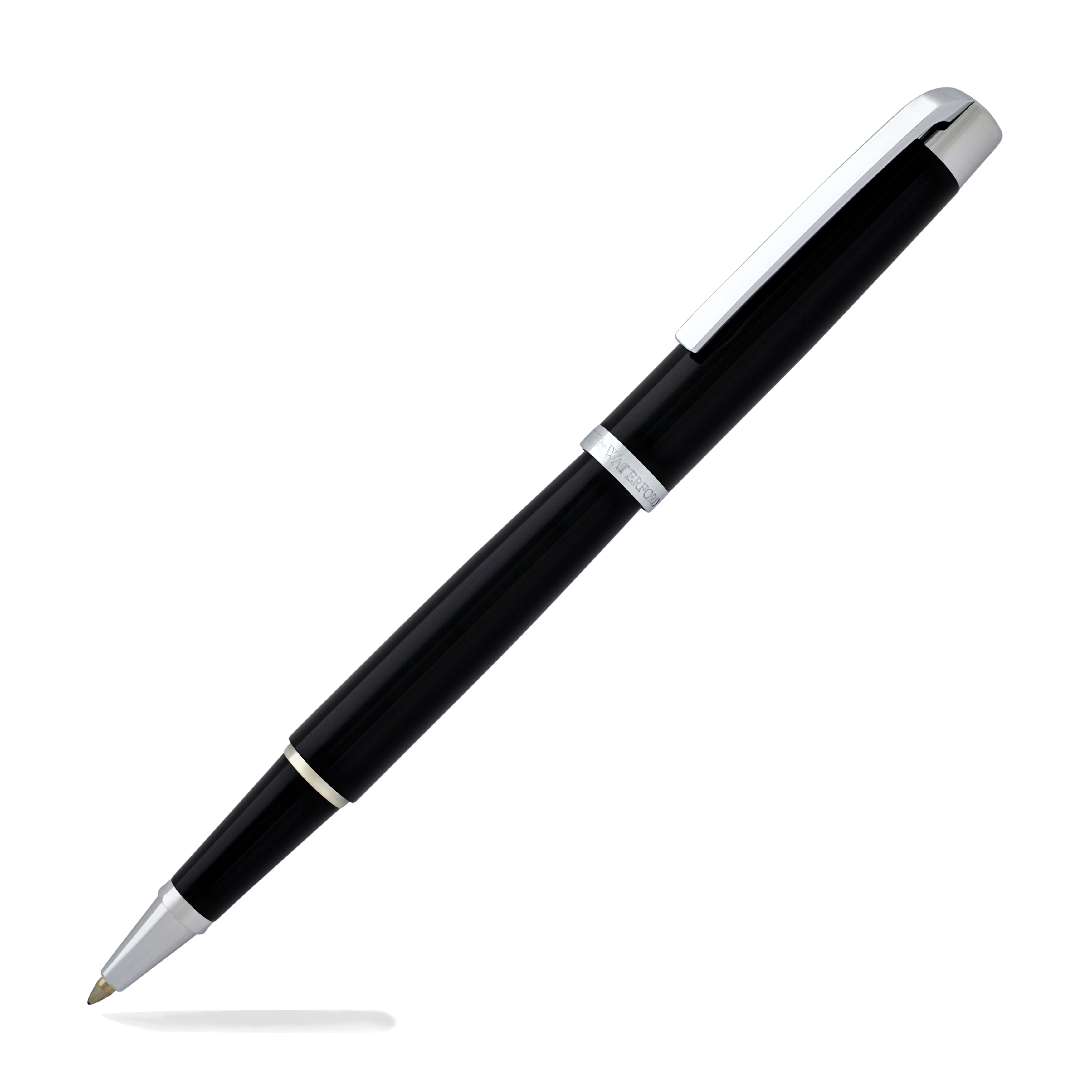 Waterford Marquis Metro Rollerball Pen in Black with Chrome Trim NEW in ...